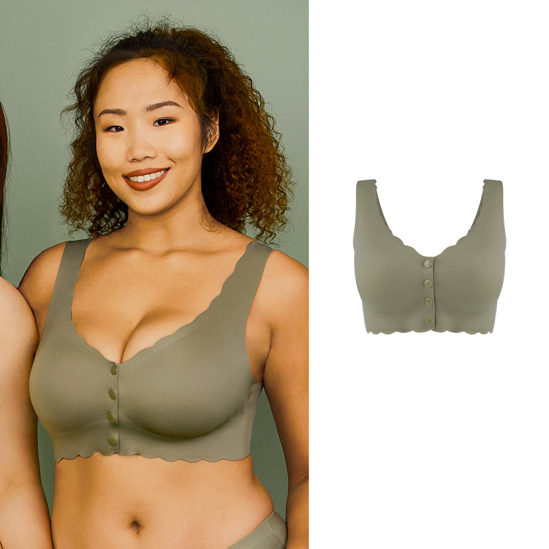 Camila Wireless Front Closure Bra