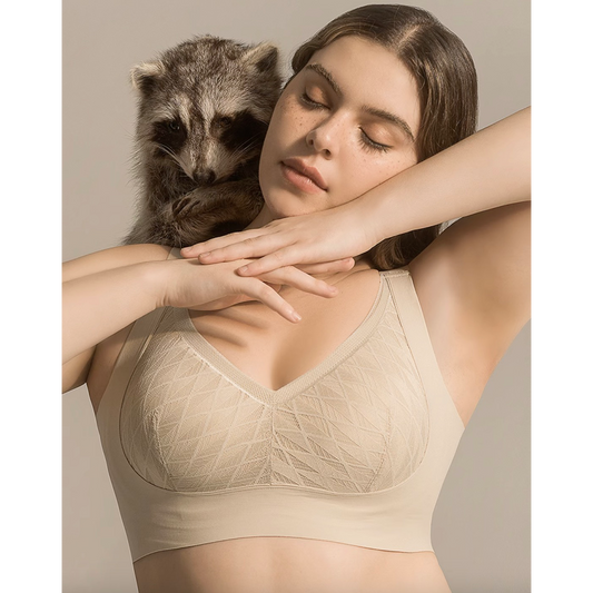 Sylvia Wireless Lace Minimiser Bra