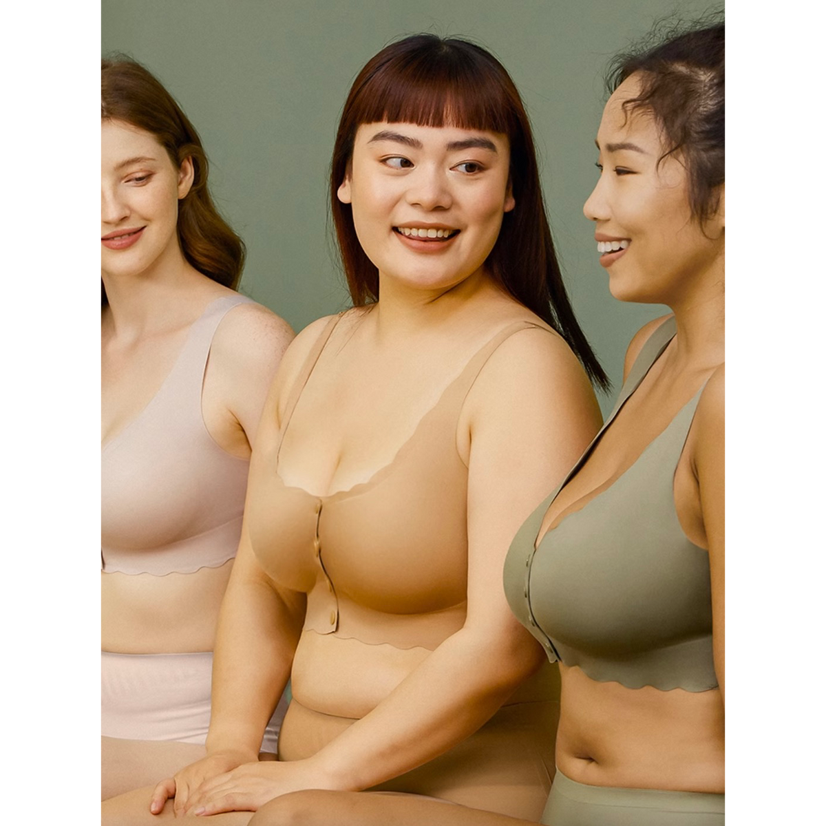 Camila Wireless Front Closure Bra