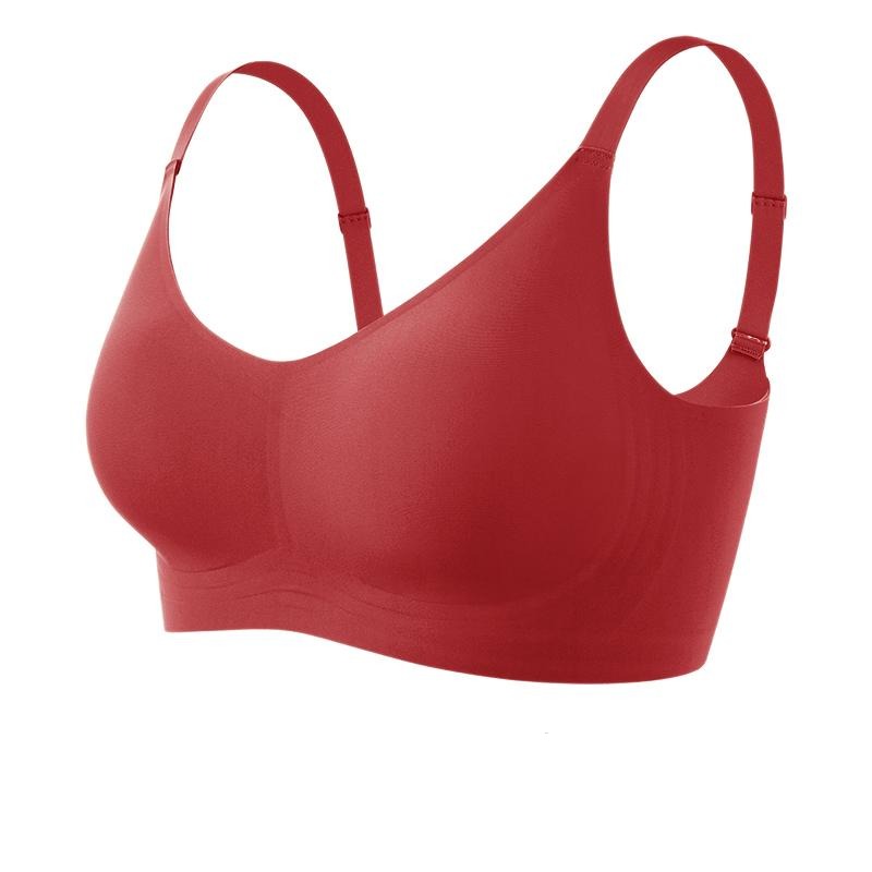 Layla Wireless Full Cup Bra in Sand