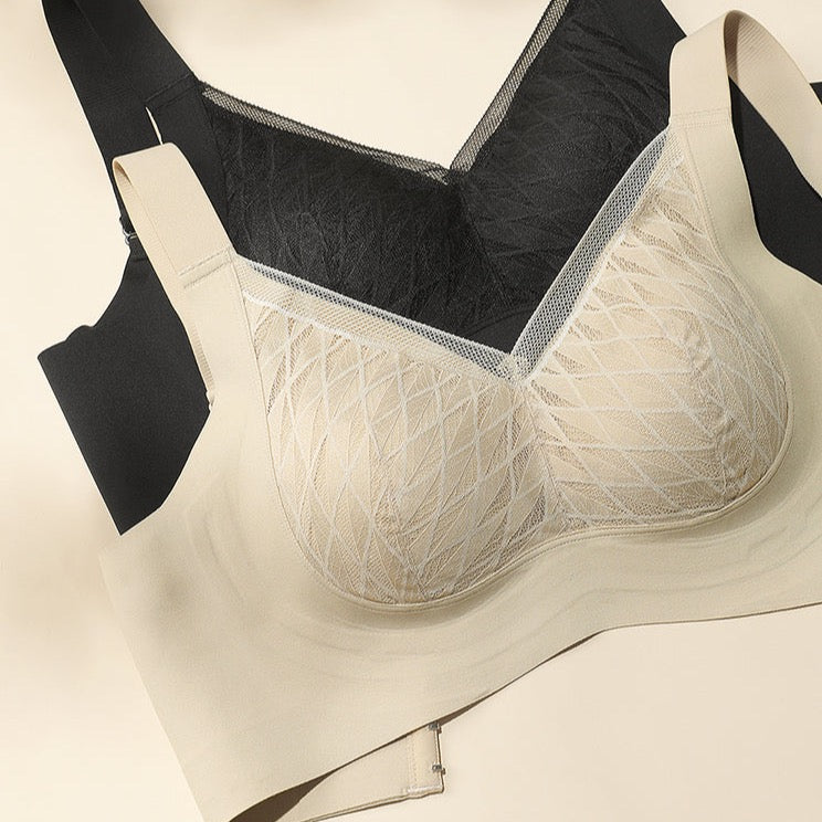 Sylvia Wireless Lace Minimiser Bra