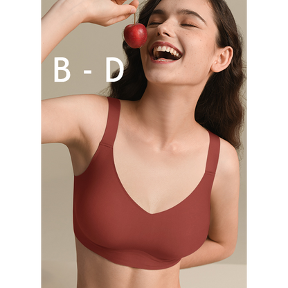 Averie Wireless Full Support Minimiser Bra in Mustard