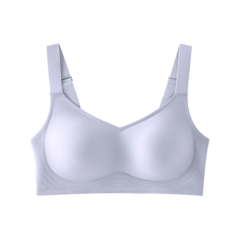 Averie Wireless Full Support Minimiser Bra in Creme