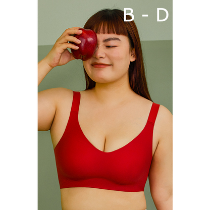 Averie Wireless Full Support Minimiser Bra in Creme