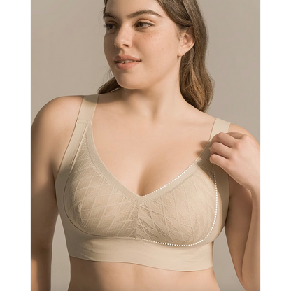 Sylvia Wireless Lace Minimiser Bra