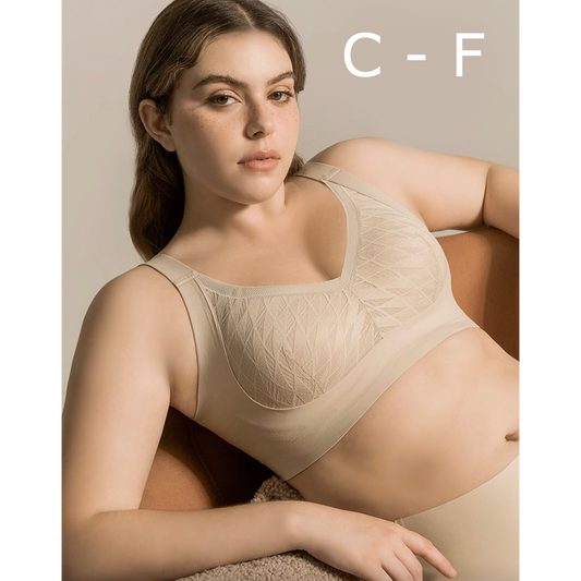 Sylvia Wireless Lace Minimiser Bra