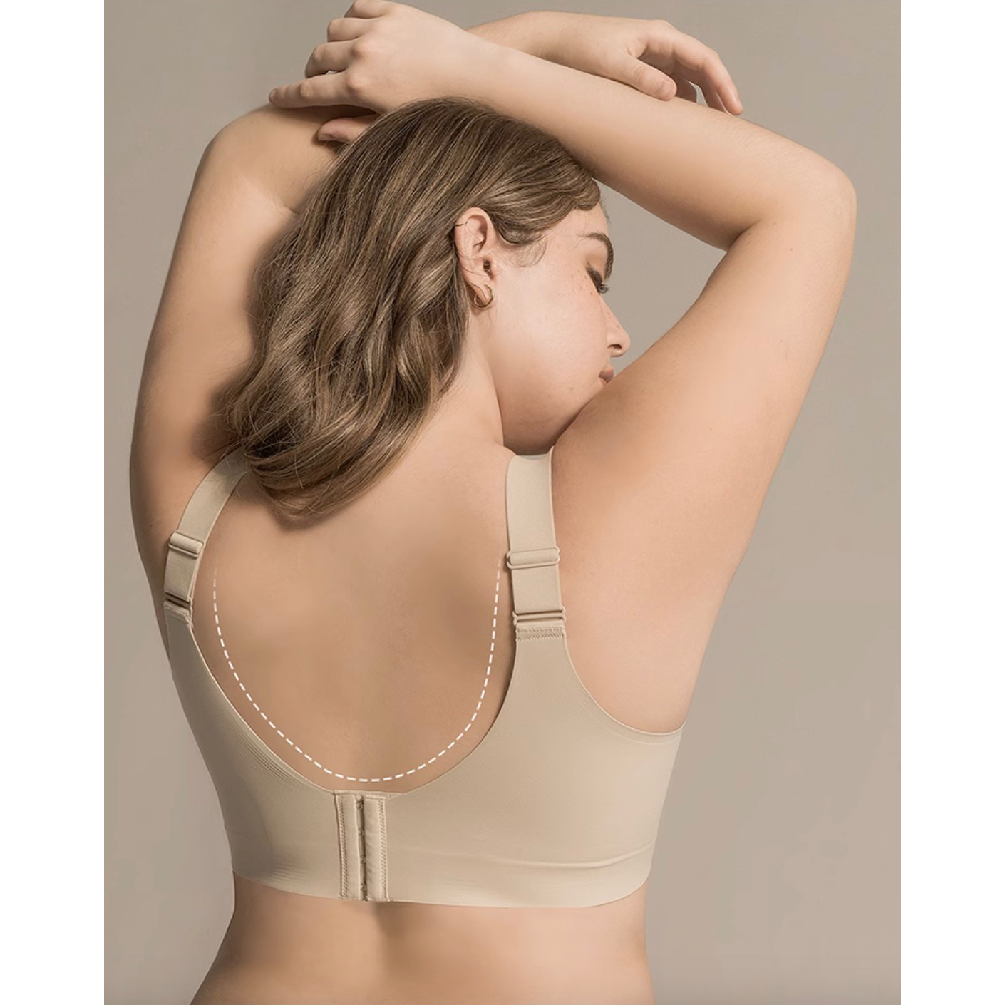 Sylvia Wireless Lace Minimiser Bra
