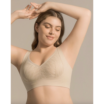 Sylvia Wireless Lace Minimiser Bra