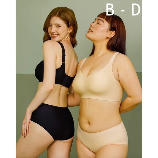 Averie Wireless Full Support Minimiser Bra in Creme