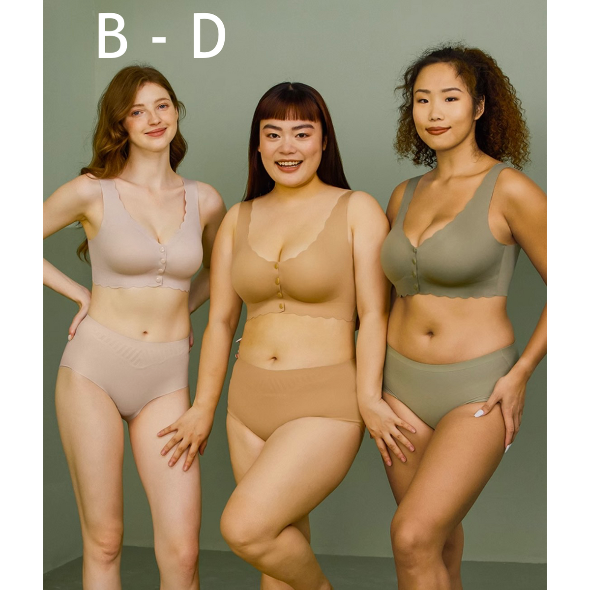Camila Wireless Front Closure Bra