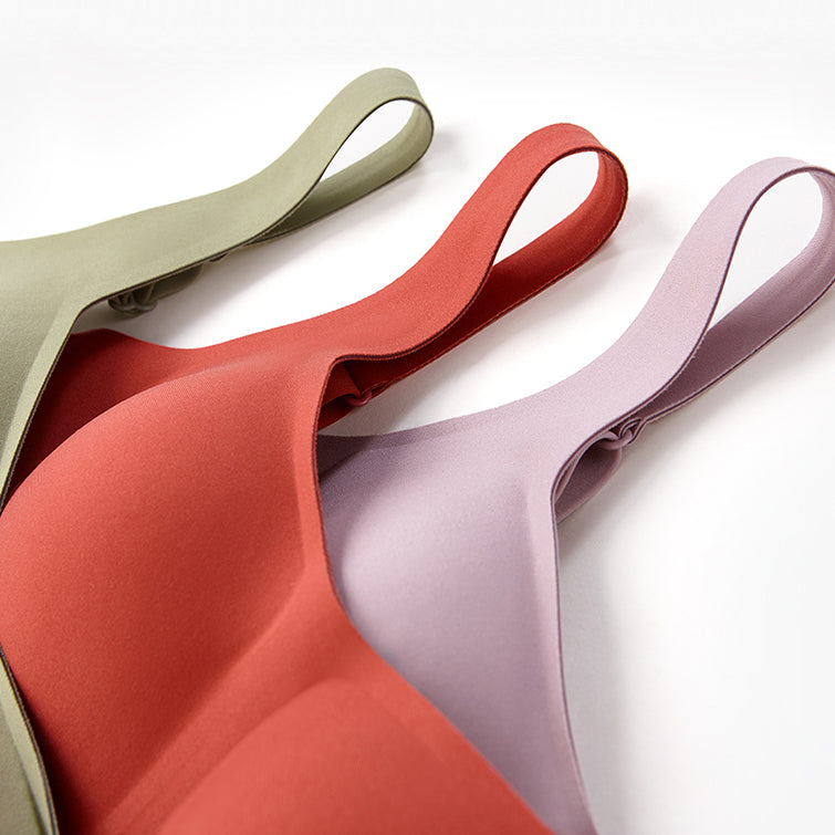 Adelaide Retro Square Neck Bra in Avocado