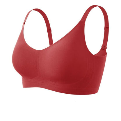 Layla Wireless Full Cup Bra in Sand
