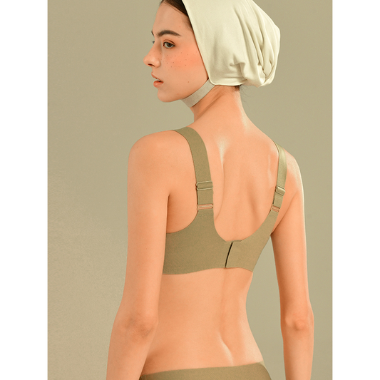 Amber Contour Push Up Bra in Peat Moss