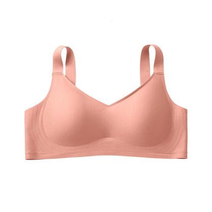 Averie Wireless Full Support Minimiser Bra in Mustard