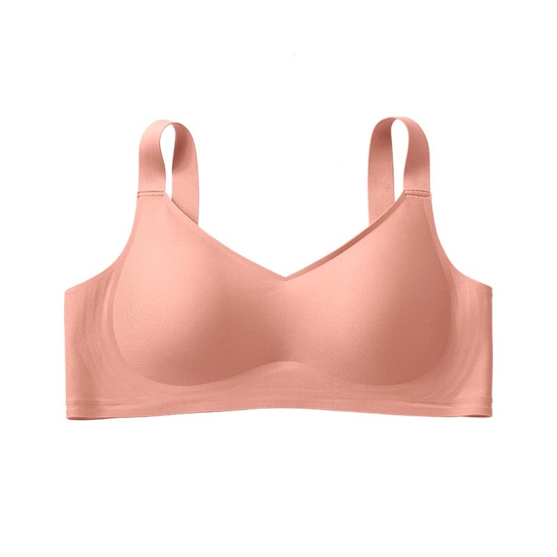 Averie Wireless Full Support Minimiser Bra in Creme
