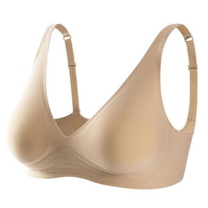 Bonnie Wireless Soft Plunge Bra in Espresso