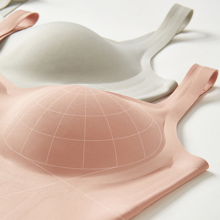 Carmen Longline Wireless Racerback Bra in Raven